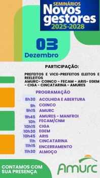Apresentação do COINCO aos novos gestores